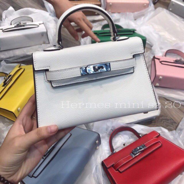 Túi HM Kelley size 20 tag bạc full hộp