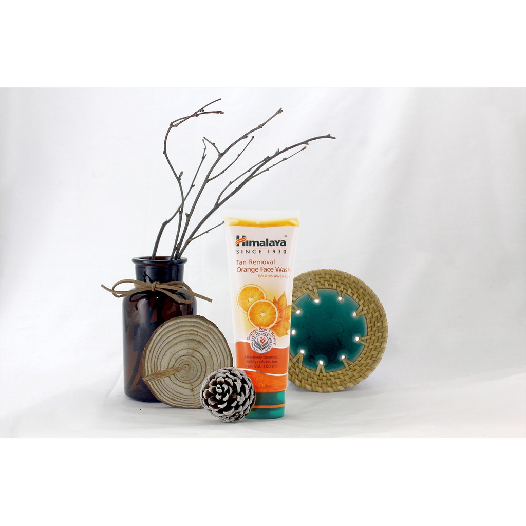 Sữa Rửa Mặt Himalaya Tan Removal Orange Face Wash Loại Bỏ Nấm Và Sạm Da 100ml