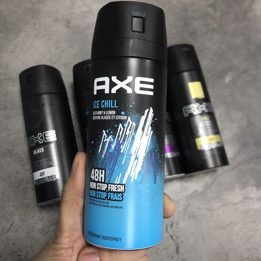 Xịt khử mùi nam AXE Deodorant Bodyspray 150ml sịt khử mùi thơm body nam đủ mùi
