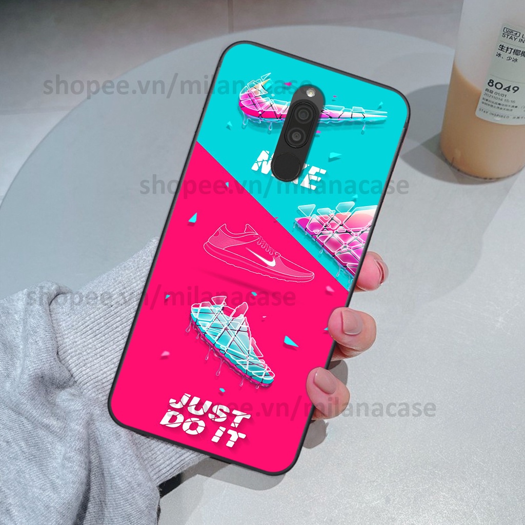 Ốp Xiaomi Redmi 8 in hình các thương hiệu nổi tiếng sang chảnh, đẳng cấp, cá tính