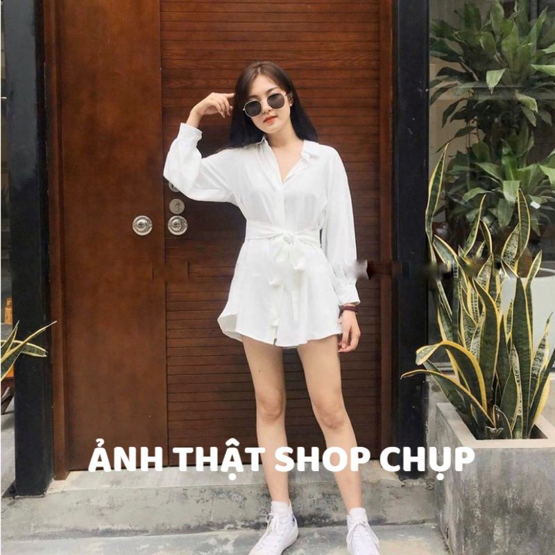 đầm nữ 💚váy nữ đẹp -mầu trắng kèm đai cực xinh phong cách vintage TIKTOK thời trang nhật bản dễ thương MAGIDO-(ẢNH THẬT)