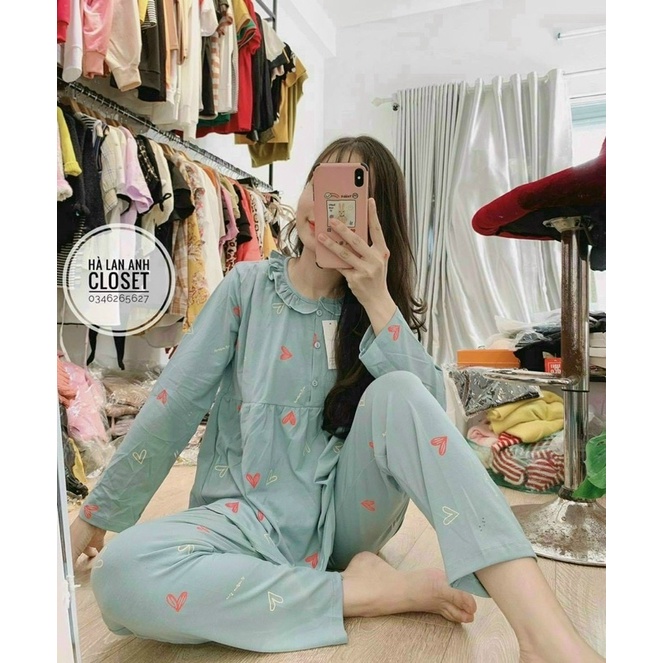 Bộ tim khoá dài cho bầu và sau sinh siêu xinh