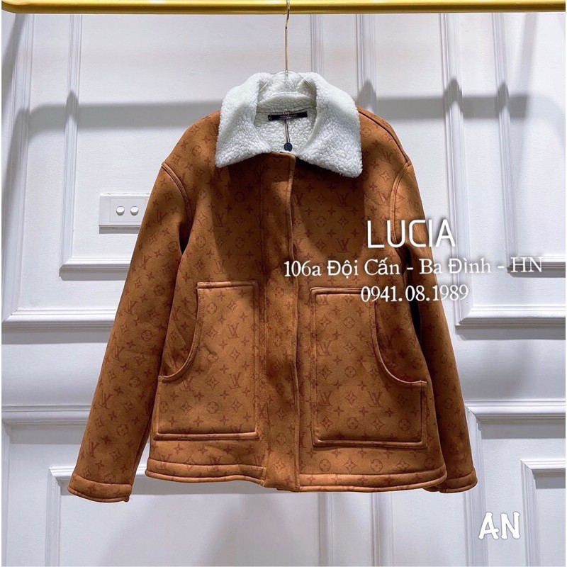ÁO KHOÁC DA LỘN LÓT LÔNG CỪU