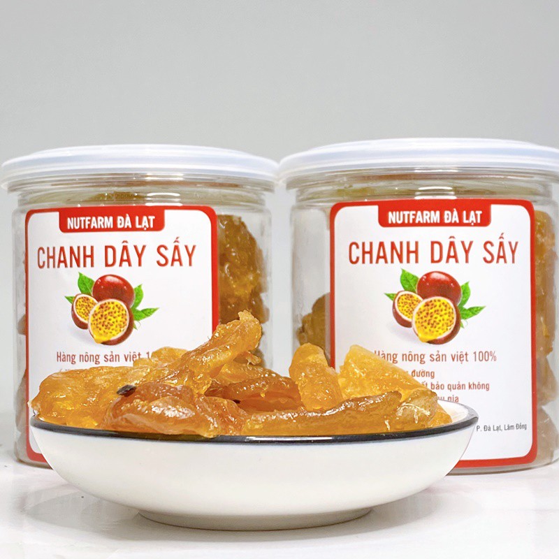 [GHIỀN ĐÀ LẠT] 400GR CHANH DÂY SẤY CHUA NGỌT KHÔNG ĐƯỜNG | ĐẶC SẢN ĐÀ LẠT