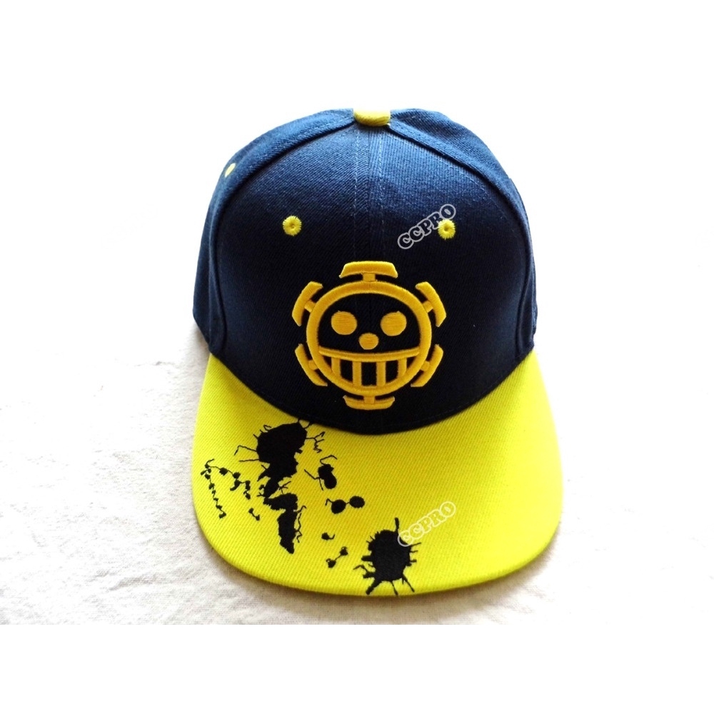 Anime ONE PIECE Trafalgar Law Skull Thêu Hip-hop Mũ Bóng Chày Nam