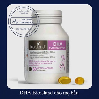 DHA Bioisland cho mẹ bầu - Vitamin cho mẹ bầu (Lọ 60 viên)