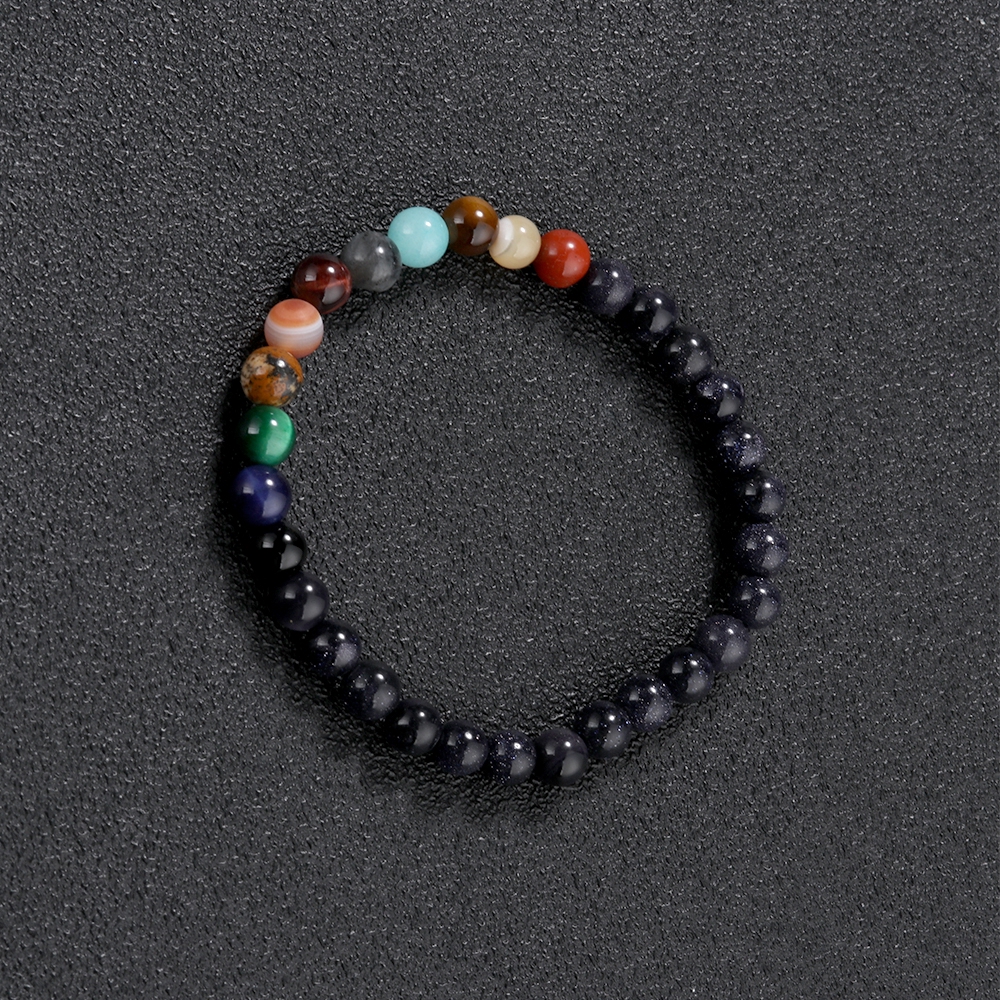 Vòng Tay Chuỗi Hạt Hình Các Hành Tinh Vũ Trụ Cho Nam Và Nữ