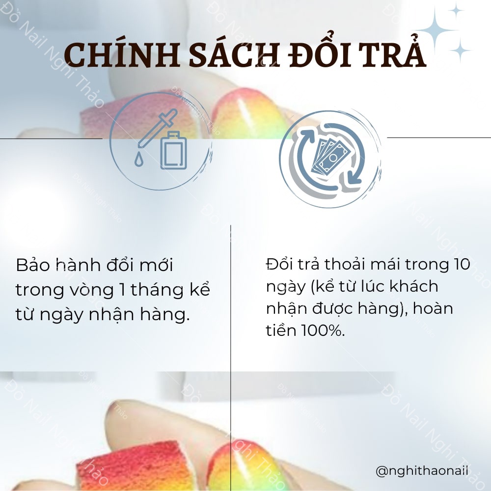 Mút dặm ombre nail