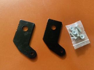 Pass biển số chế lắp biển số . Pass sắt  lắp chắn bùn
