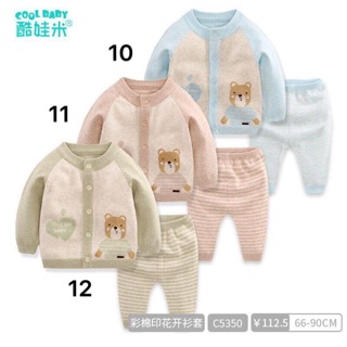 Bộ len thú cao cấp bé