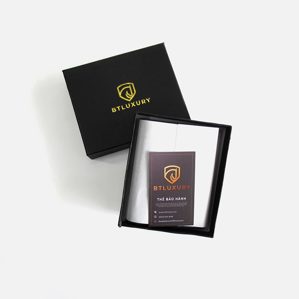 Ví nam Fantastic, da bò Nappa cao cấp, mềm mịn, độ bền cao, bảo hành 12 tháng, Thương hiệu BTLUXURY