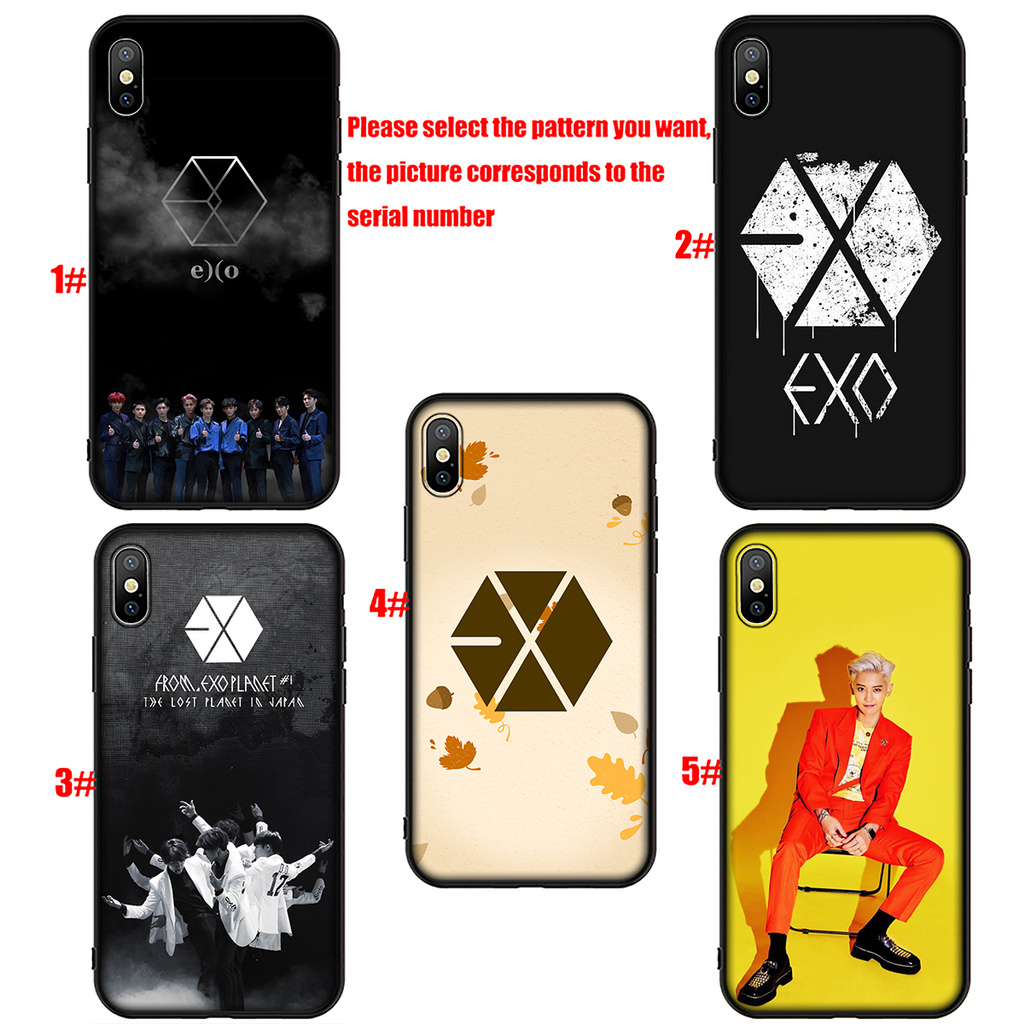 Ốp Điện Thoại Mềm In Logo Exo Cho Samsung Galaxy A9 A8 A6 Plus A8 + A6 + A7 2018 A5 A3 2017 2016