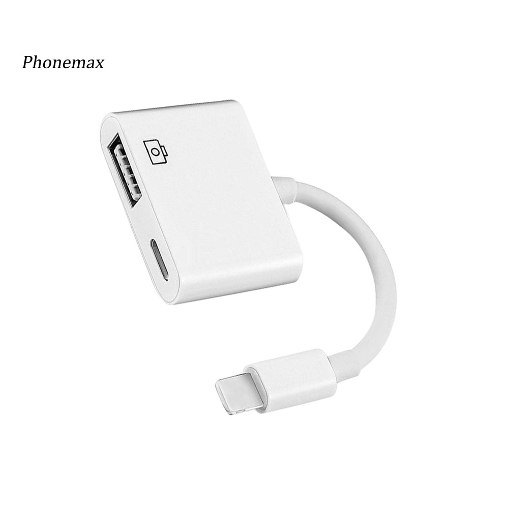 Đầu Đọc Thẻ 8 Pin Sang Usb 3.0 Otg Cho Iphone X / 8 / 7 / 7 Plus / 6 / 6s