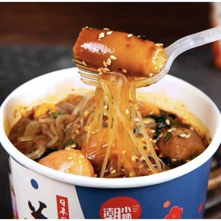 Combo 6 ly lẩu cốc viên nhiều toping