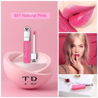 SON DIOR LIP TATTOO MÀU 881 NATURAL PINK MÀU HỒNG TƯƠI (TyBi Shop )