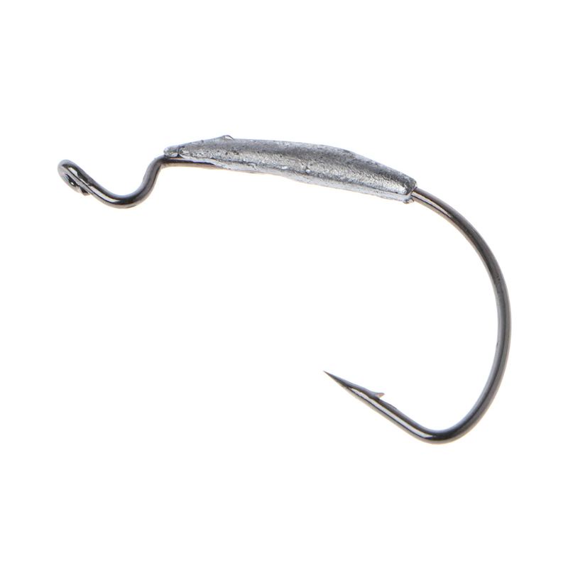 Bộ 10 Móc Câu Cá Sắc Bén Bằng Thép Vonfram