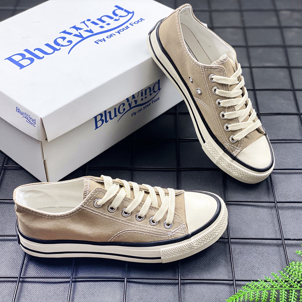 Giày Sneaker Vải Canvas Nữ BLUEWIND 68785