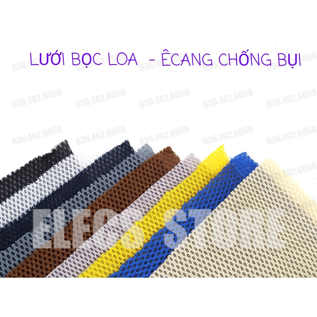 Vải E Căng Bọc Loa, Lưới Loa Chống Bụi, Kích Thước 1,4m x 0,5m (Nhiều màu)