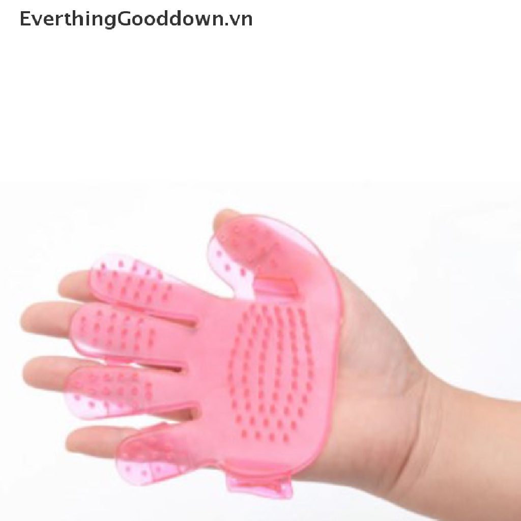 Găng Tay Silicone Mềm Mại Vệ Sinh Lông Thú Cưng Tiện Dụng