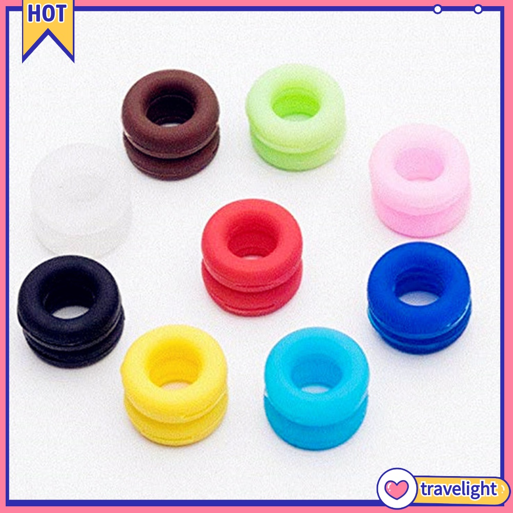 [Travelight] Bộ 10 cặp nút chặn giữ kính bằng silicon chống trượt hình tròn thoải mái