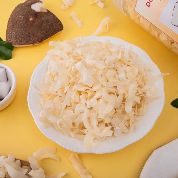 Dừa Sấy Lạnh Cao Cấp, Vị Sữa, Giòn Tan 500g