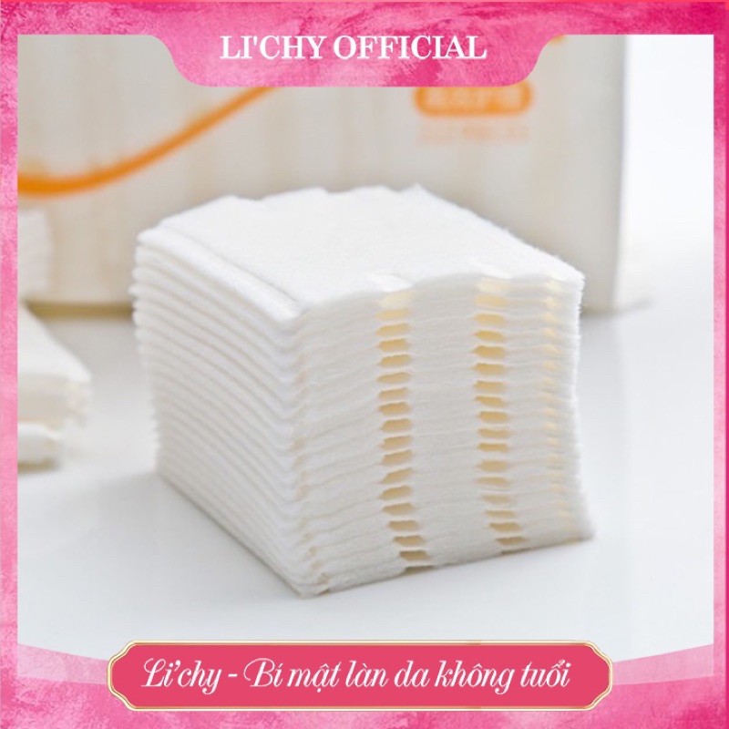 Bông tẩy trang Cotton Pads 3 lớp mềm mịn