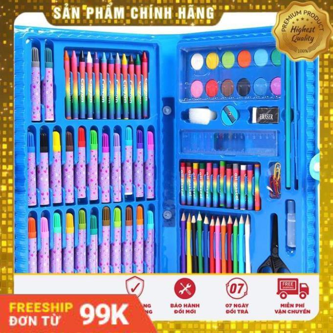 Bộ bút màu khổng lồ cho bé vui học 86 chi tiết