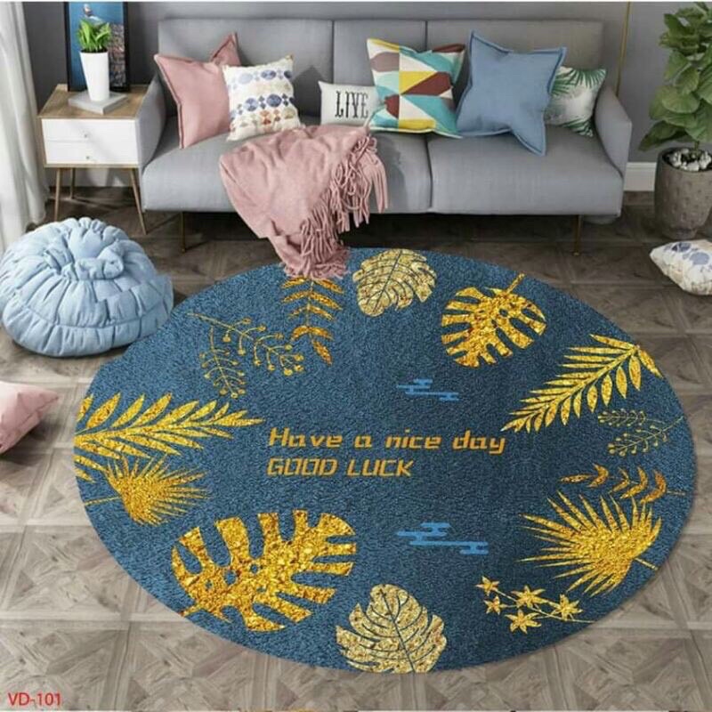 Thảm tròn Bali 3D