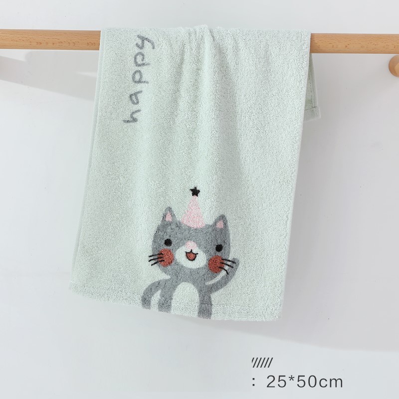 Khăn Tắm, Khăn Mặt KUTTO Chính Hãng Cao Cấp Cho Bé Nhiều Hình Dễ Thương 100% Cotong Từ Bông Tự Nhiên Kích Thước 25x50cm