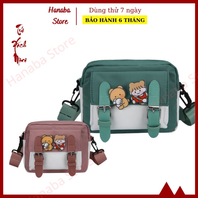 Túi Đeo Chéo Nữ Mini Nhỏ Gọn Đẹp Dễ Thương Cute-Túi Xách- Hanaba Store- HNT003