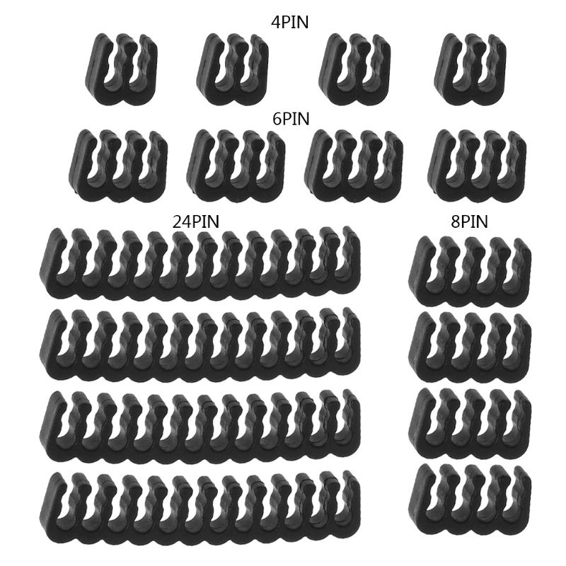 Lược Nhựa PP Sắp Xếp Gọn Gàng 2 5-3 2mm Dây Điện 4 8 6 24Pin