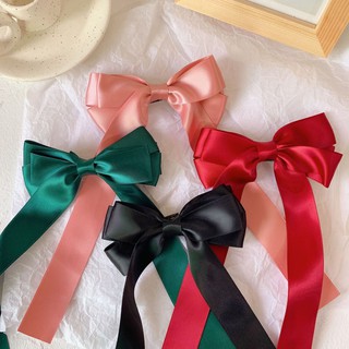 Kẹp Tóc Nơ Tiểu Thư Bàn Dây Dài Hót Hít - KT04