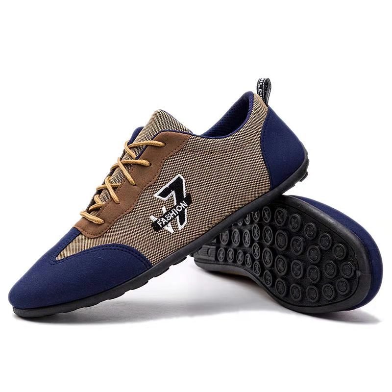 Giày Lười Vải Nam, Giày Lười Dáng Thể Thao Mã VG007