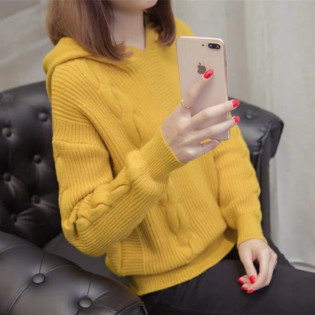 _ Áo len thừng có mũ tay bo chất len mềm mịn đanh ko bai ko xù nhão (CÓ VIDEO & ẢNH THẬT)