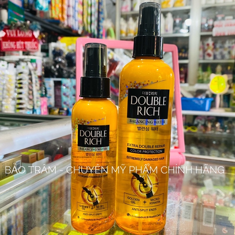 Xịt dưỡng tóc Double Rich chăm sóc chuyên sâu dành cho tóc nhuộm