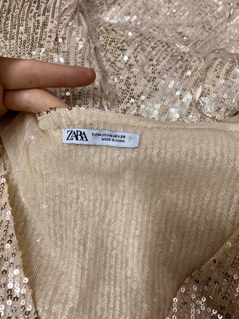 Đầm Zara kim tuyến size M