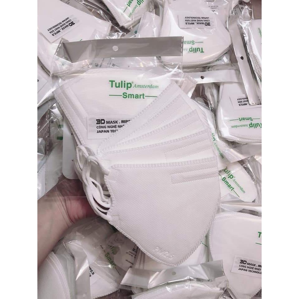 _Khẩu trang 3D Mask Tulip (1 gói 5 chiếc) | BigBuy360 - bigbuy360.vn