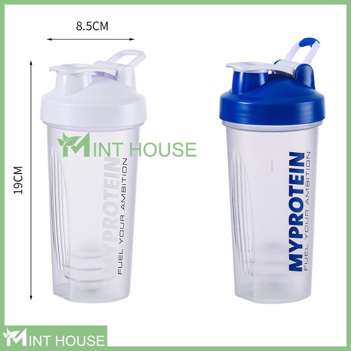 Bình lắc bình tập gym Shake bottle Myprotein
