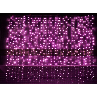 [FREESHIP] Dây đèn led bức màn 3mx3m 16 sợi.