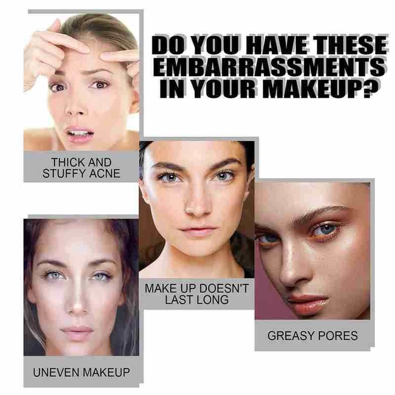 Kem Nền BB Dạng Air Cushion Dưỡng Ẩm Che Khuyết Điểm Làm Trắng Da Lâu Trôi Kèm Mút Trang Điểm Đầu Nấm