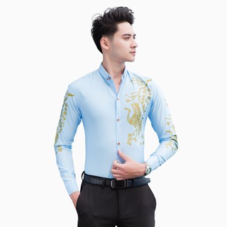 Áo Sơ Mi Nam Dài Tay Phong Cách Thời Trang Siêu Ngầu Cao Cấp AD00007 FLASHBACKS