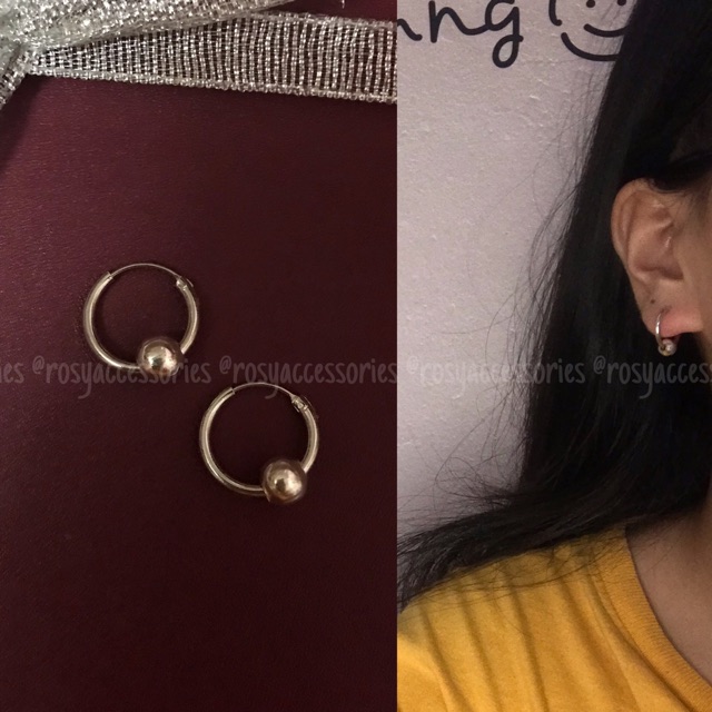 ROSY - KHUYÊN TAI TRÒN PHỐI XÍCH G-DRAGON BIGBANG