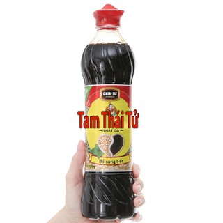 NƯỚC TƯƠNG NHẤT CA TAM THÁI TỬ CHAI 650ML