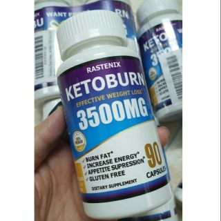 Viên KETO 3500mg xách tay Mỹ 100% FDA Hoa Kỳ chứng nhận