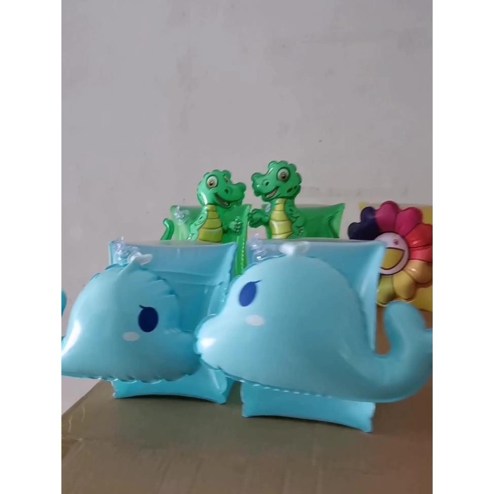 Phao Bơi Cho Bé Tập Bơi MILASO Phao Tay Cho Bé An Toàn Họa Tiết Dễ Thương Nhiều Màu SS-001393