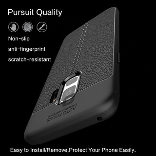 Ốp Lưng Auto Focus Vân Da Cho Samsung S9
