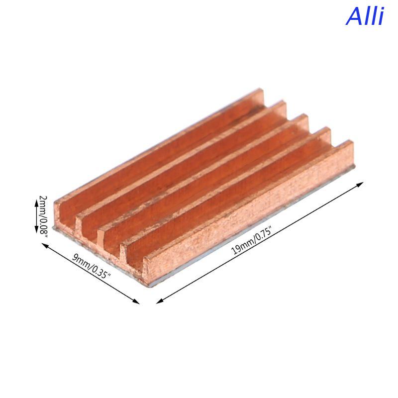 Bộ tản nhiệt làm mát bằng đồng nguyên chất siêu mỏng cho chip MOS IC