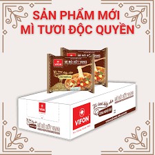 Mì tươi hấp chín Vifon vị thịt bằm/ tôm chua cay/ bò xốt vang gói 70gr | BigBuy360 - bigbuy360.vn