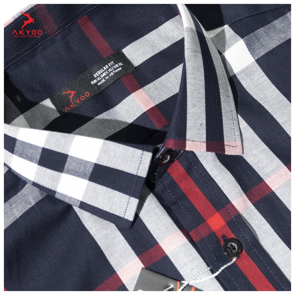 Áo Sơ Mi Nam Bigsize (Thương Hiệu Akyoo) size 80-140kg | BigBuy360 - bigbuy360.vn