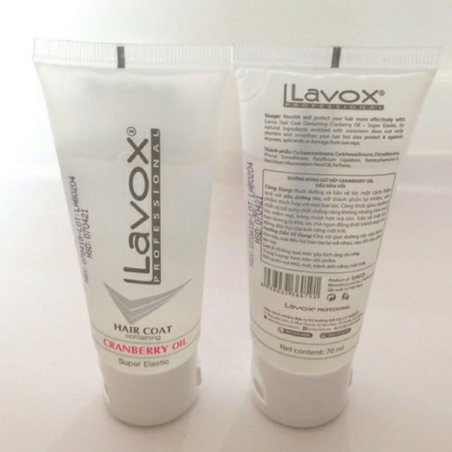 Tinh dầu bóng tóc Lavox (típ trắng)